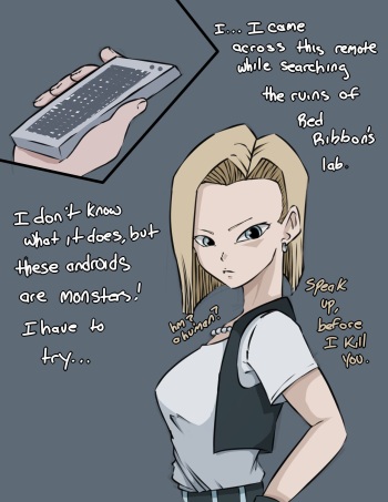 [Inuyuru] Android 18's remote (DBZ) cover