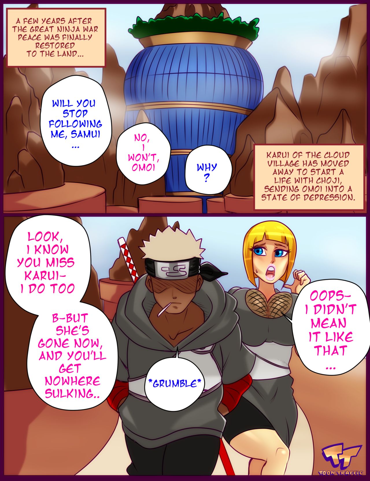 Hidden Cloud XXX Gaiden page 3 full