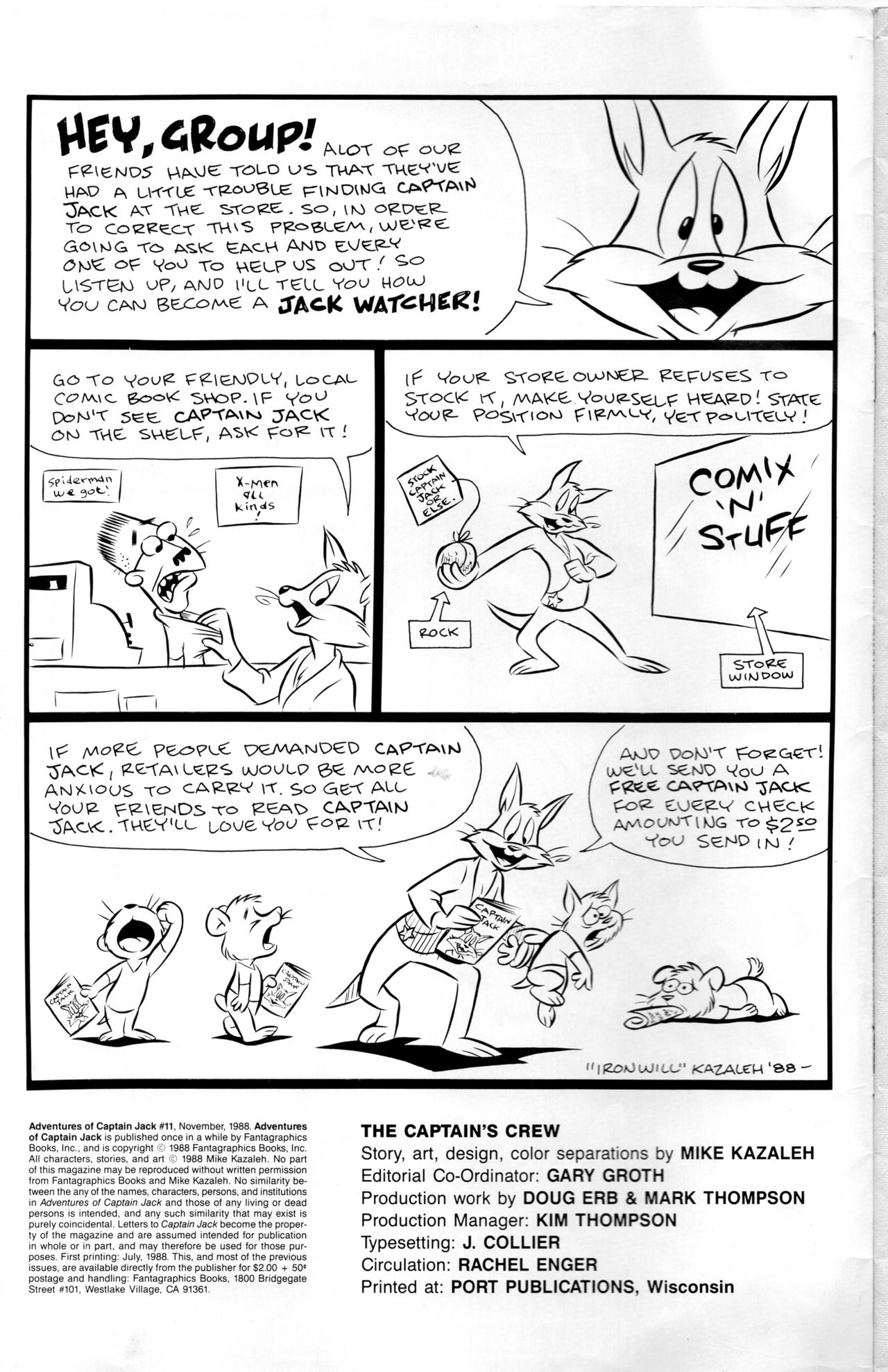 The Adventures of Captain Jack Vol 11 page 2 full