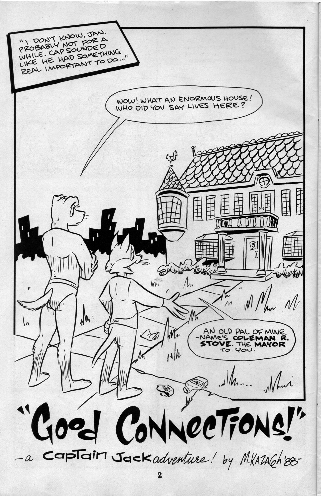 The Adventures of Captain Jack Vol 11 page 4 full