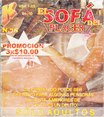 [XXX Mexican Comic] El Sofa del Placer 0078 [Uncensored] cover