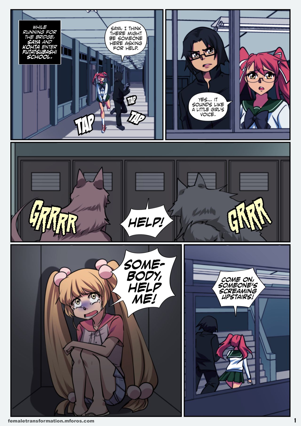 Highschool of the Werewolf 2 - Page 4 - Comic Porn XXX