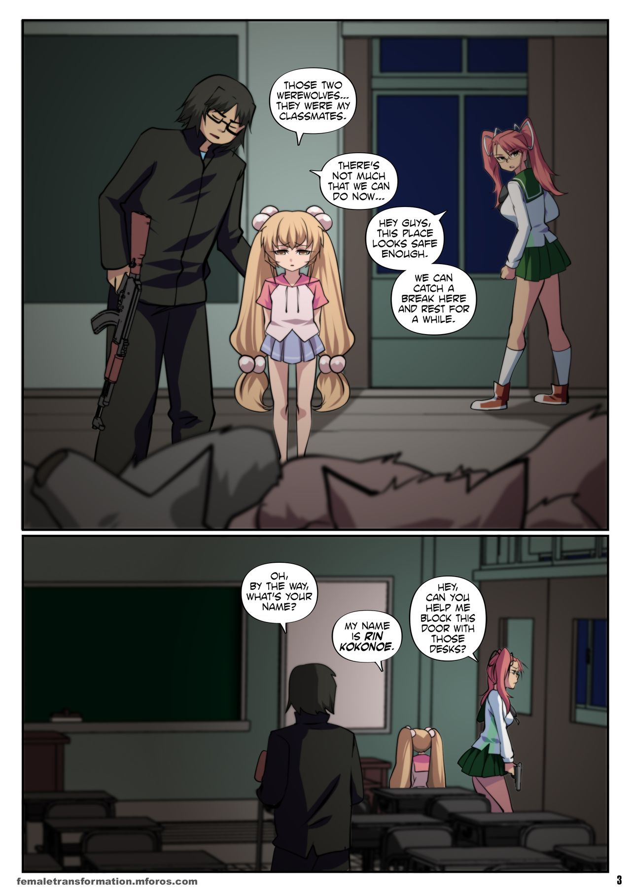 Highschool of the Werewolf 2 page 6 full