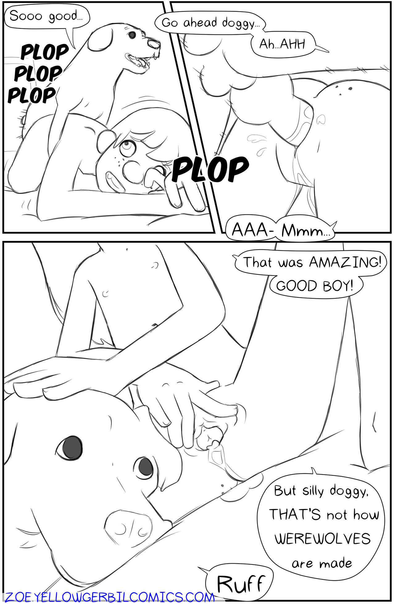 Zoe the Vampire NONCANON STORIES page 3 full