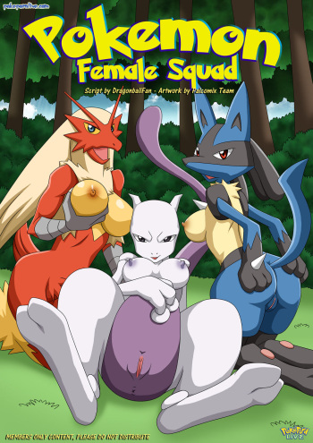 Female Lucario Blaziken Porn - Pokemon Female Squad - Comic Porn XXX