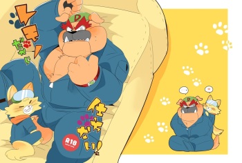 (Shinshun Kemoket 5) [Kokemomo (Hyaku)] Kemono dakara Shikatanai! (Warioware) cover
