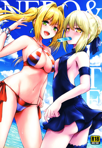 (C94) [54BURGER (Marugoshi)] Nero & Alter | 네로와 오르타 (Fate/Grand Order) [Korean] cover