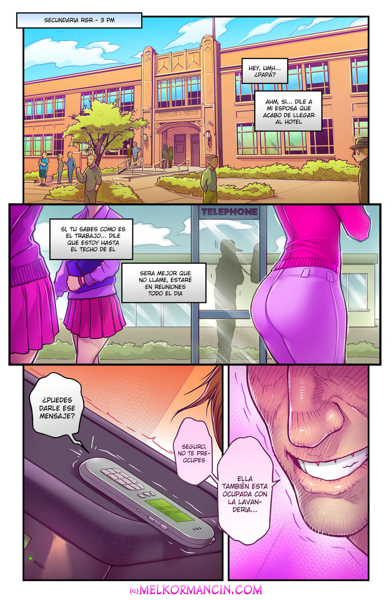 Naughty in-Law | Una Nuera Traviesa 2 - Page 1 - Comic Porn XXX