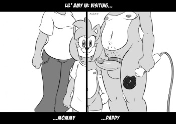 [aval0nx] Lil' Amy in: Visiting... (Sonic The Hedgehog) cover