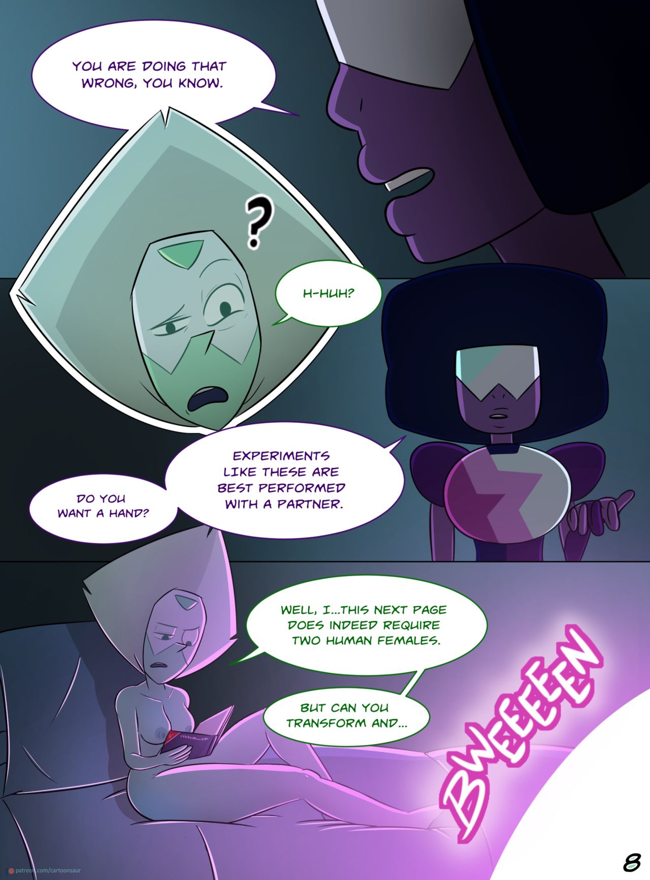 Peridot ‘Experiments’ page 9 full