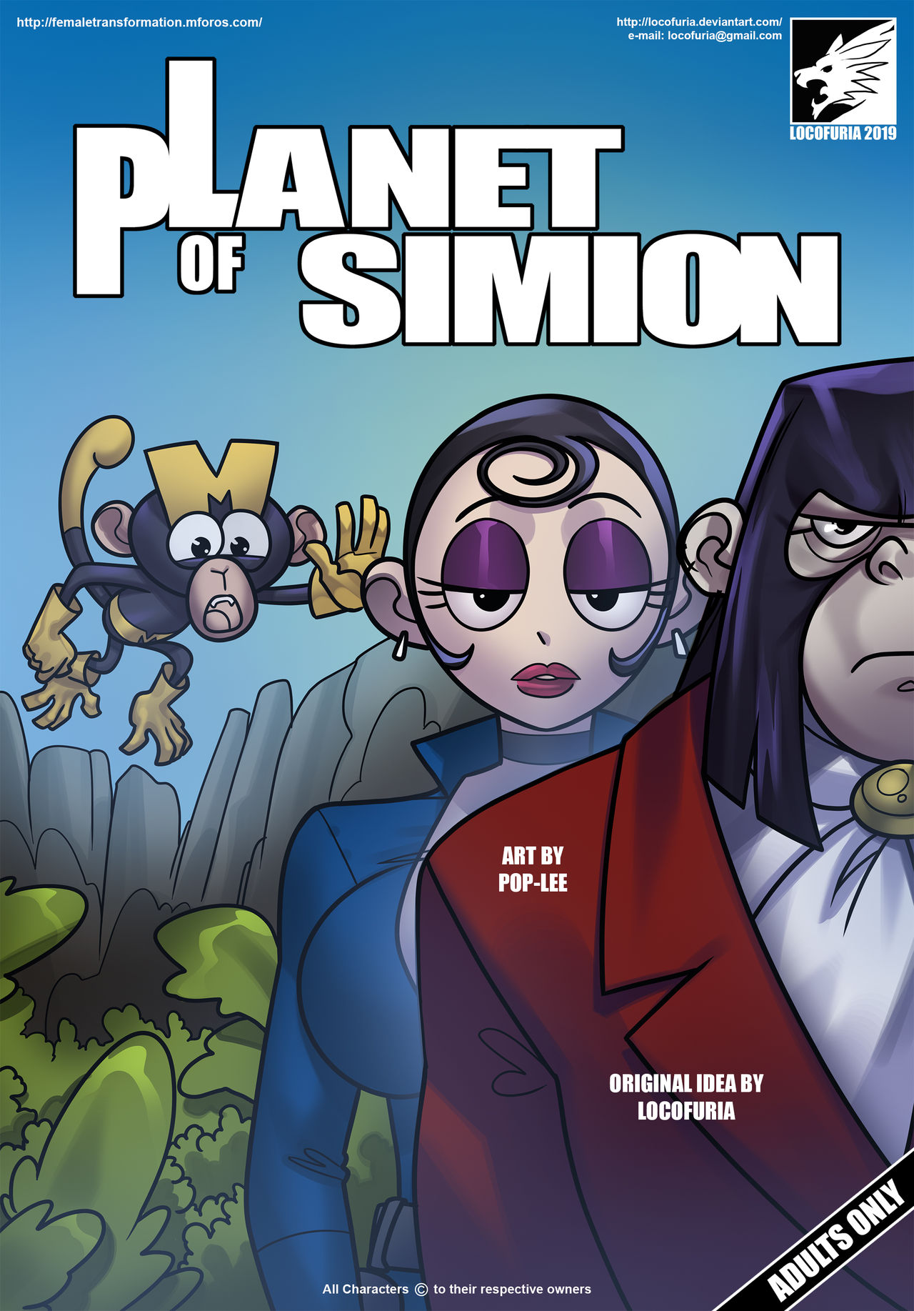 Planet of Simion page 1 full