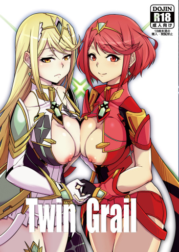 [Shiroi Yami (k-you)] Twin Grail (Xenoblade Chronicles 2) [Digital] cover