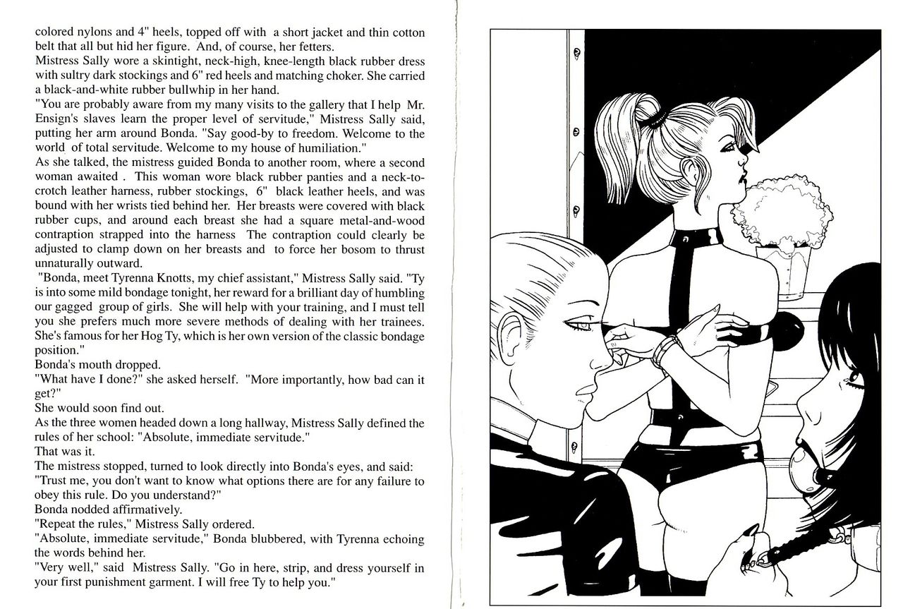 Bizarre Book 3 Bonda with text page 12 full