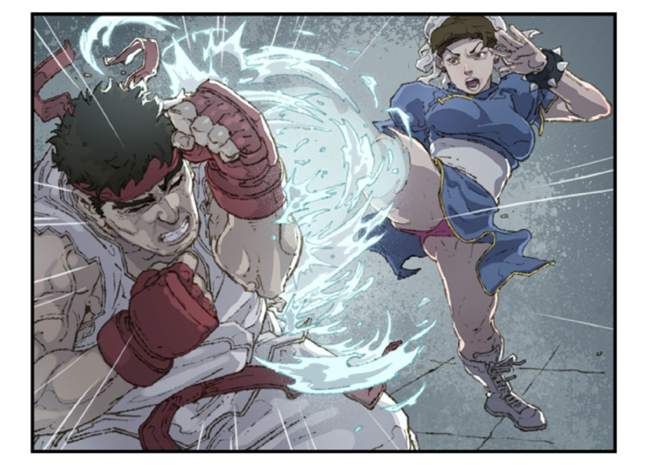 Chun Li  X Ryu page 12 full