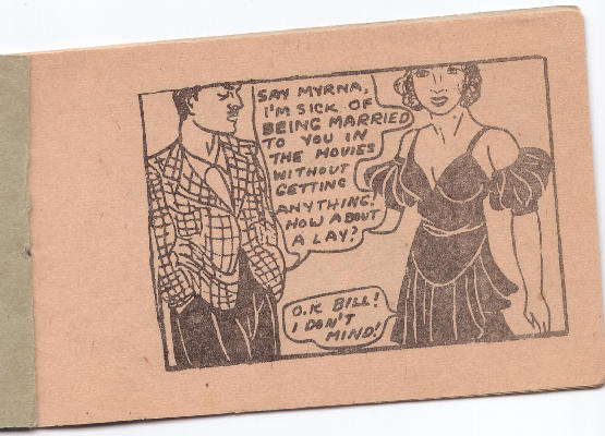William Powell and Myrna Loy in "Nuts to Will Hays" page 2 full