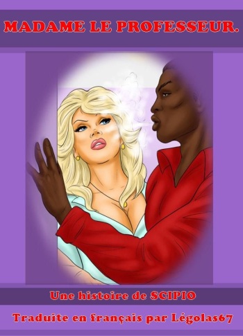[Interracial-comics] Madame le Professeur (french) cover