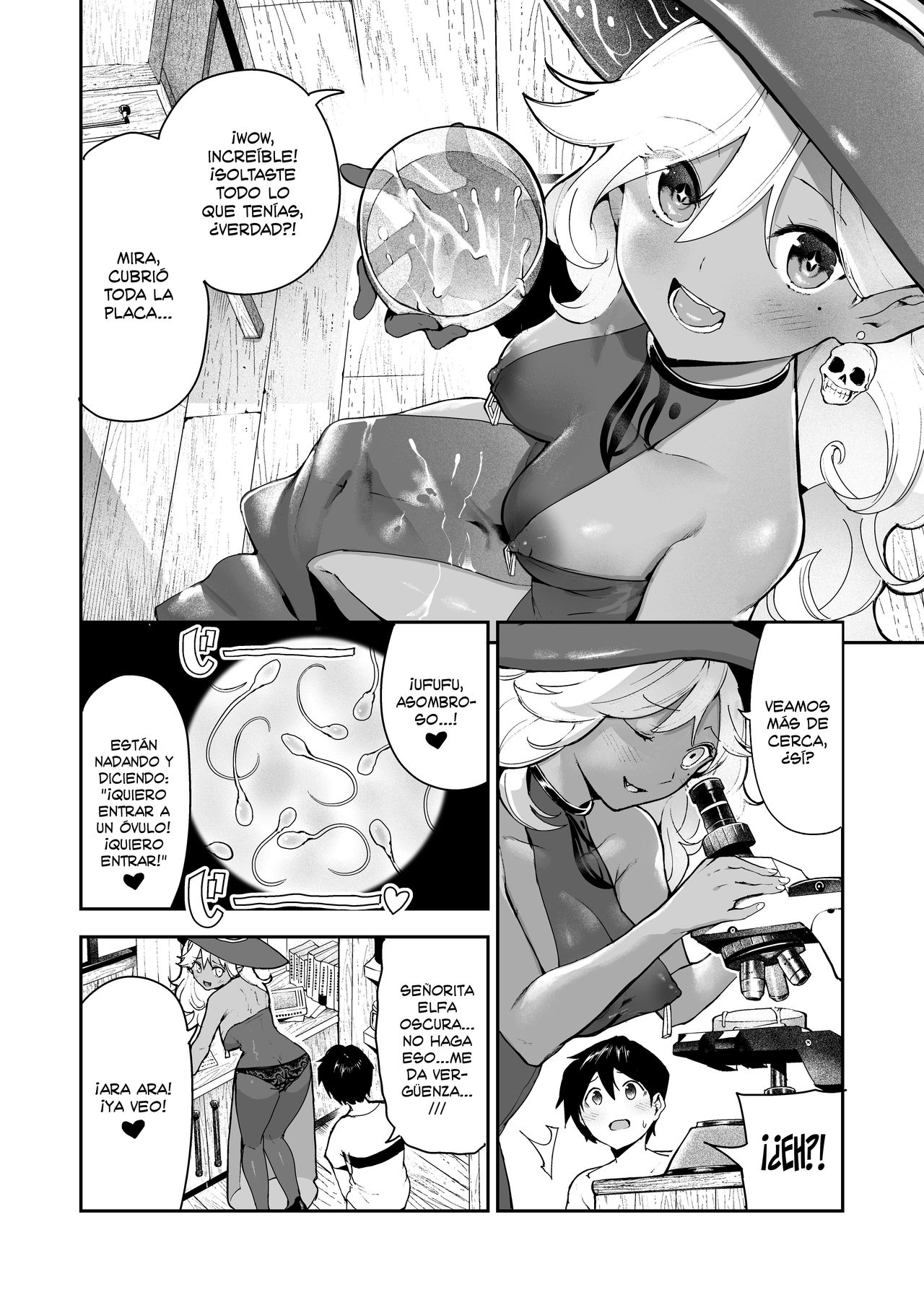 Dark Elf no Ninkatsu Schale | La Prueba de Fertilidad de una Elfa Oscura page 5 full