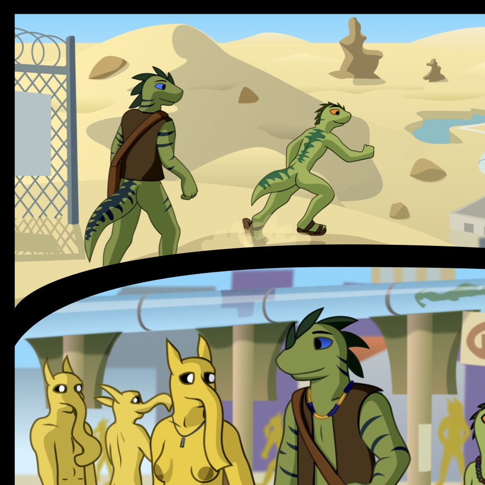 Day With The Skaraks page 1 full