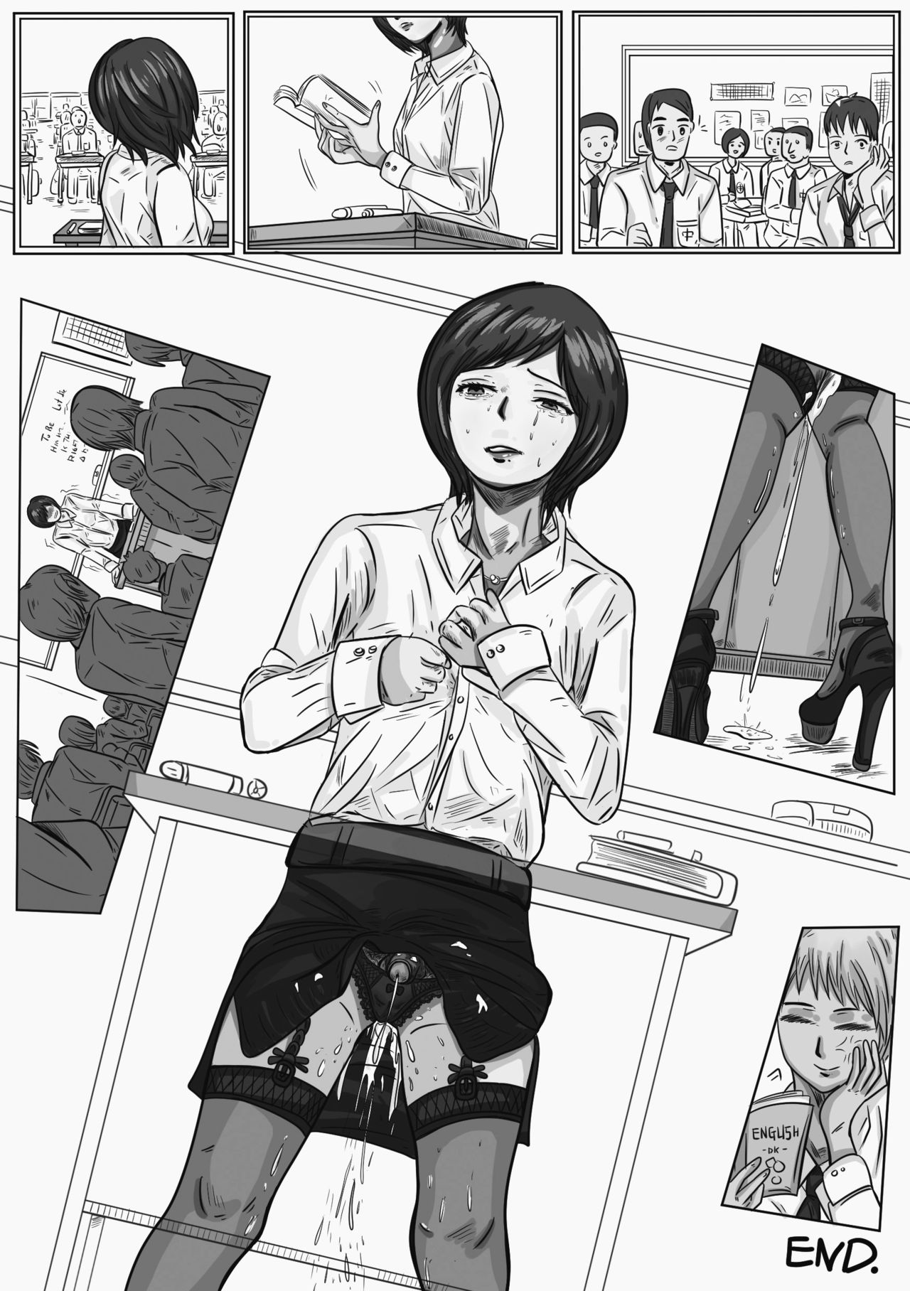 Trap teacher in toilet page 10 full