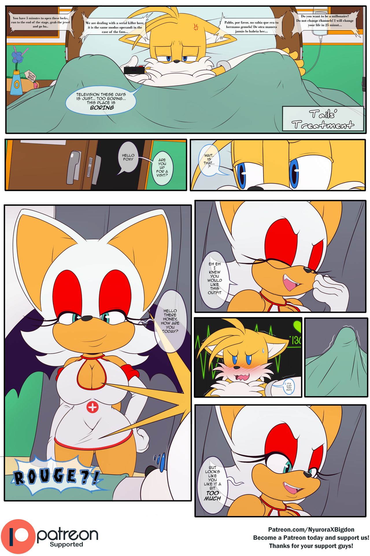 Tail's Treatment page 1 full