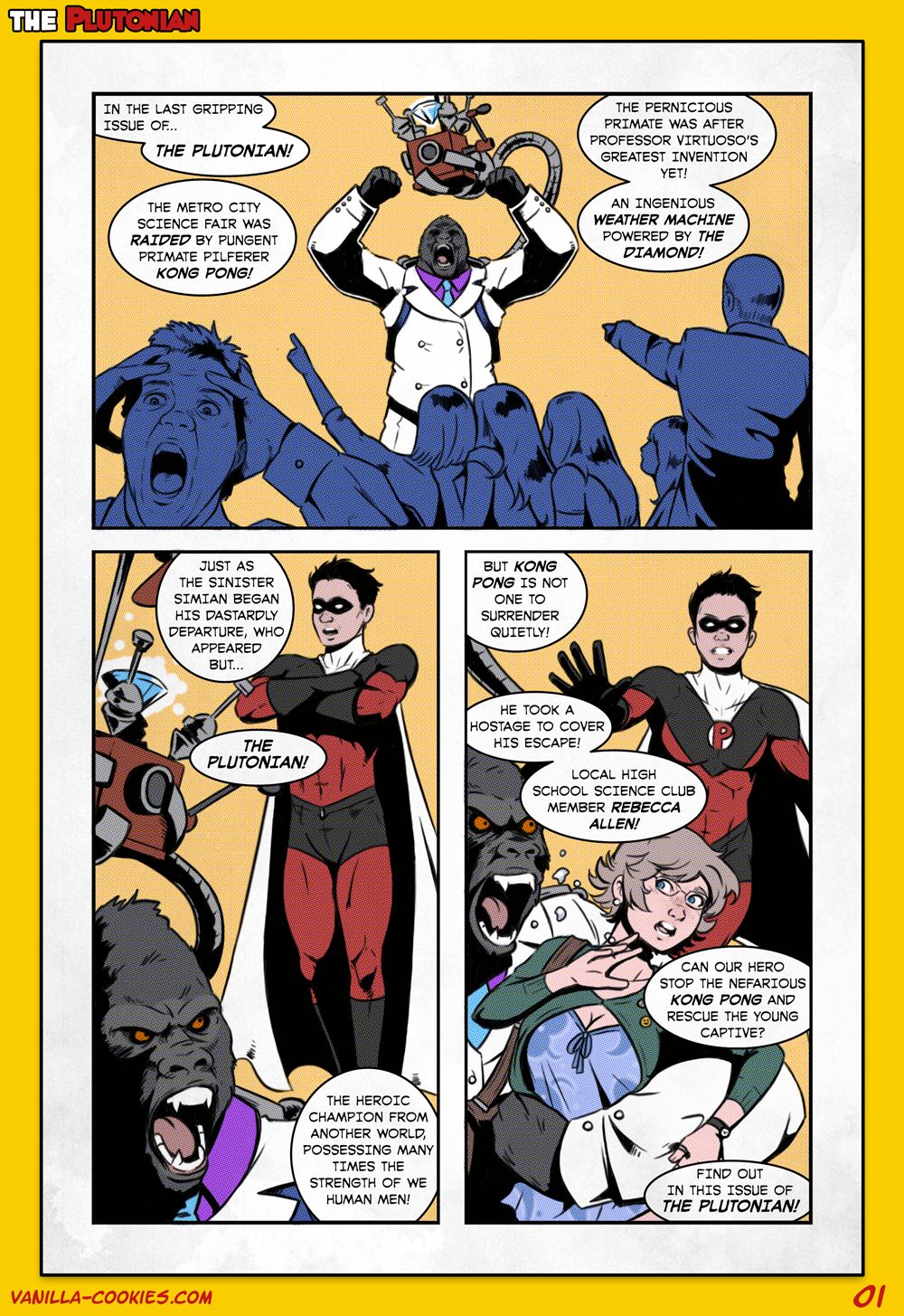 The Plutonian page 3 full