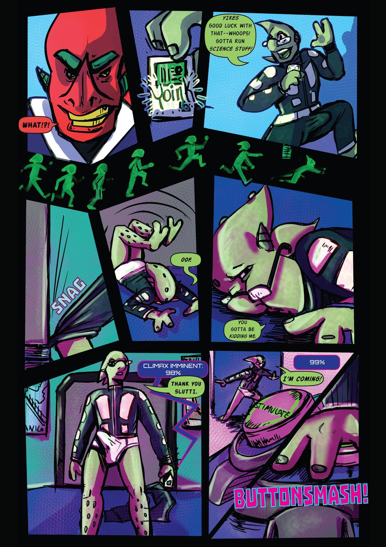Bimbos in Space #2 - Have Boner, Will Travel page 6 full
