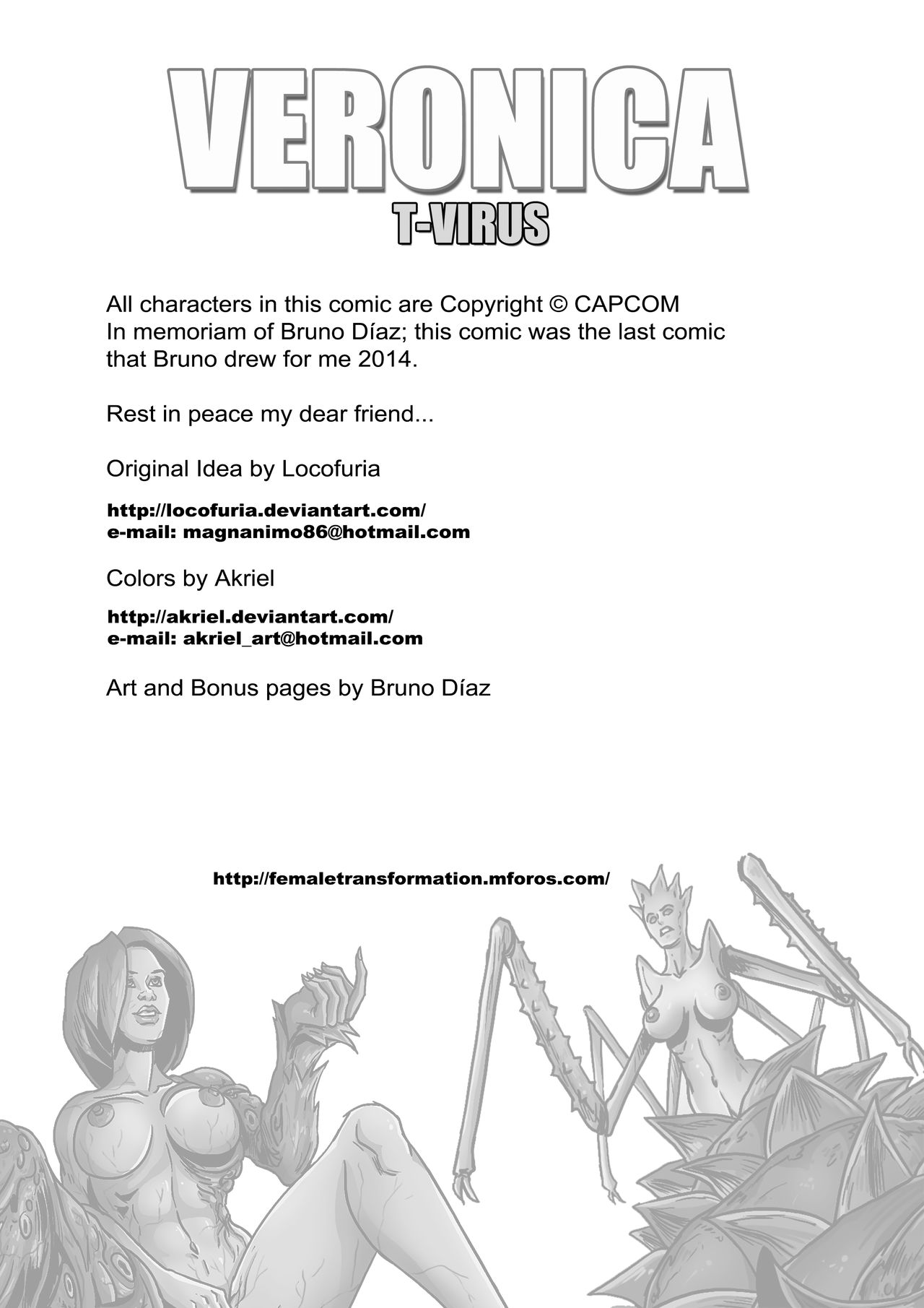 Veronica T-Virus #1 page 2 full