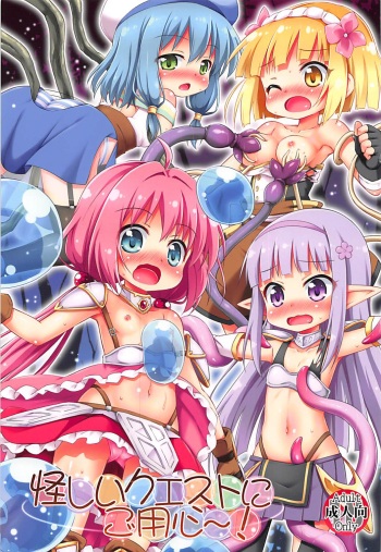 (SC2019 Spring) [Saihate-Kukan (Hino Hino)] Ayashii Quest ni Goyoujin! (Endro!) cover