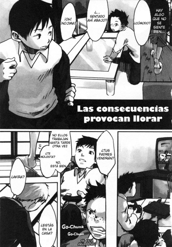 [Tsukumo Gou] Las consecuencias provocan llorar [Spanish] [ShotaSpace] cover