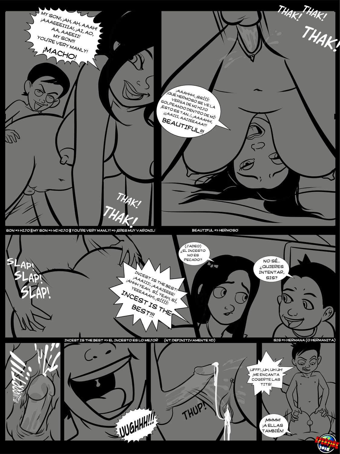 Everfire - Secret MILF Mind-control Holiday Sex Club page 12 full