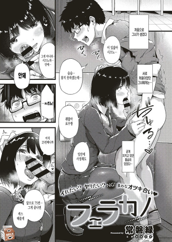 [Tokiwa Midori] FellaKano (COMIC ExE 16) [Korean] [Digital] [chokomilk] cover