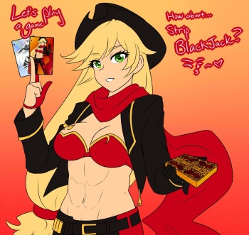 Strip Blackjack (My little pony) cover