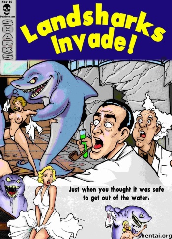 Landsharks Invade_pulptoon cover