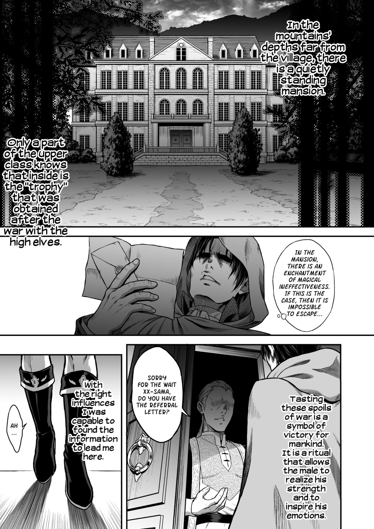 Yuukyuu no Shou Elf 1 "Dokuhebi" | The Everlasting Elf Whore 1 "A Poisonous Snake" page 4 full