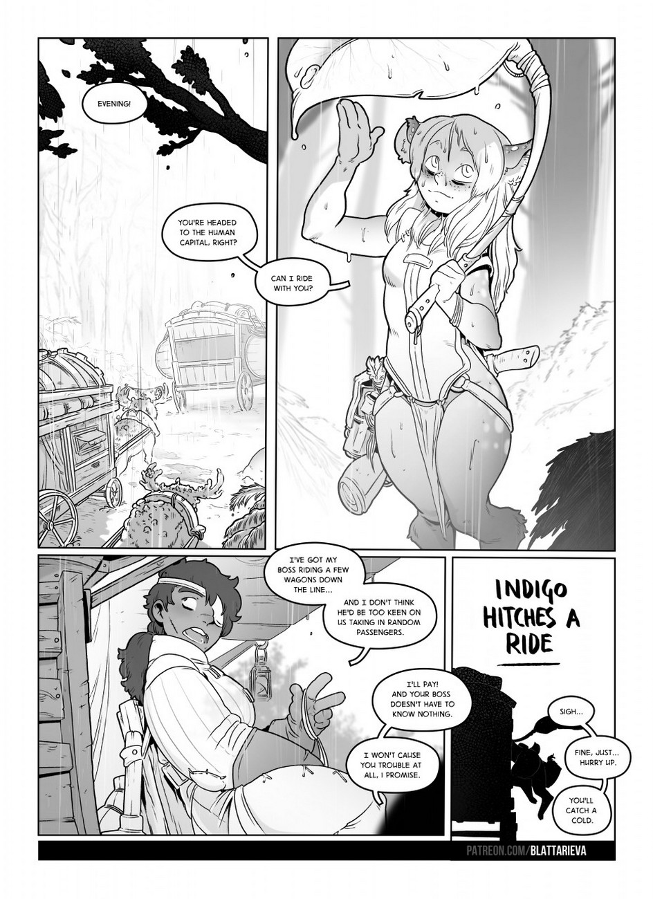 Indigo Hitches a Ride page 1 full