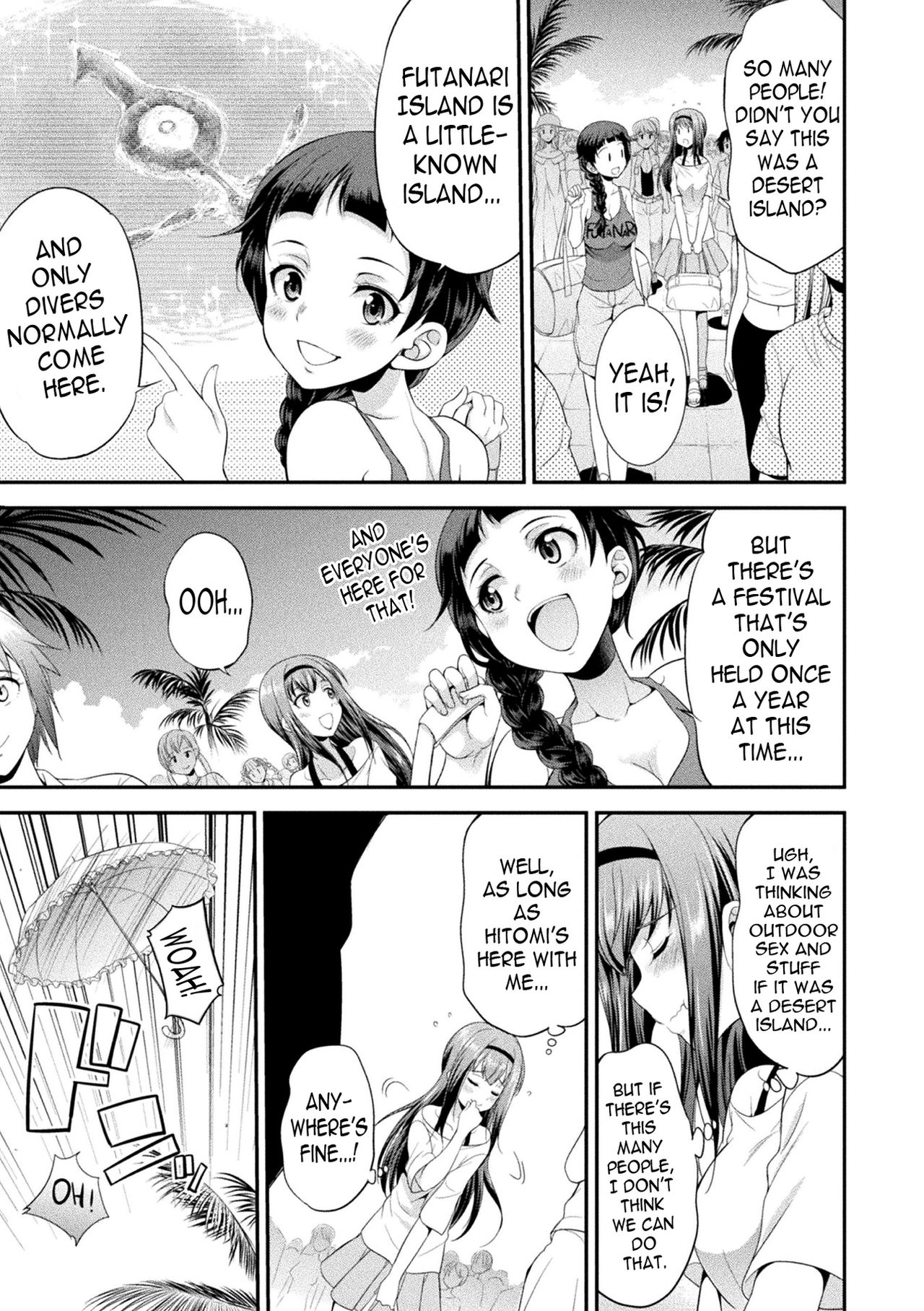 Futanarijima ~The Queen of Penis~ Ch. 1 page 11 full