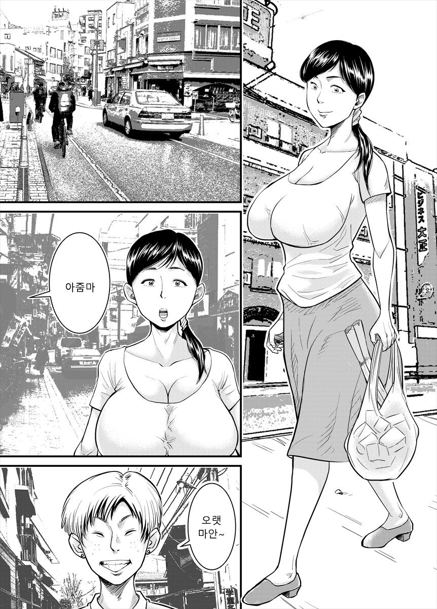 Jimi na Oba-san ga... | 수수한 아줌마가 page 1 full