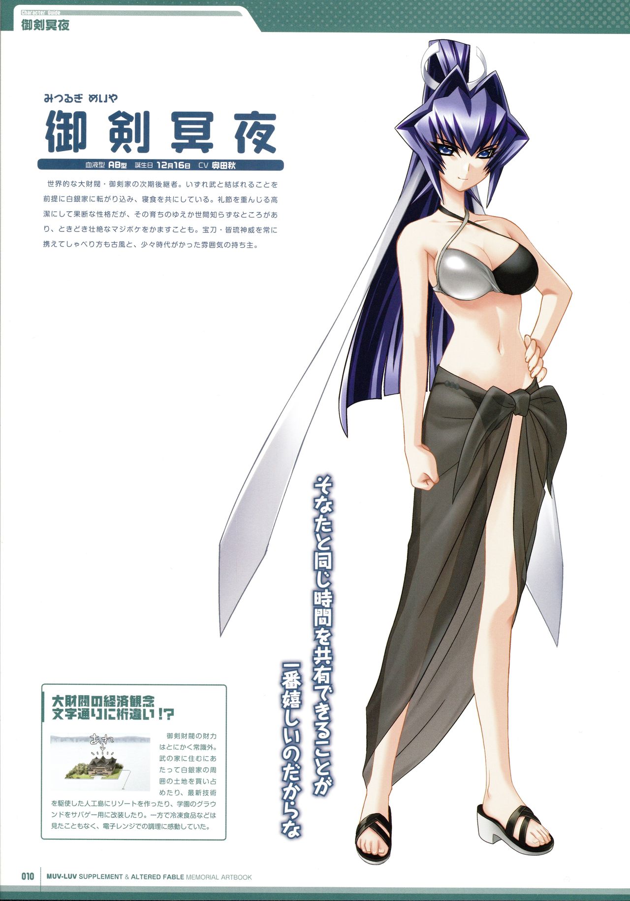 Muv-Luv Supplement & Altered Fable Memorial Art Book page 12 full