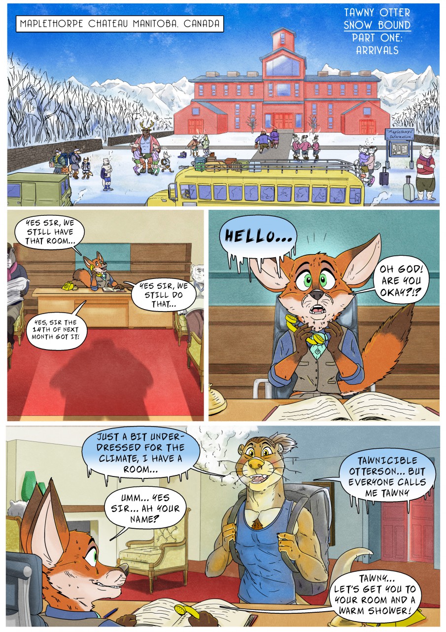 Snow Bound page 1 full