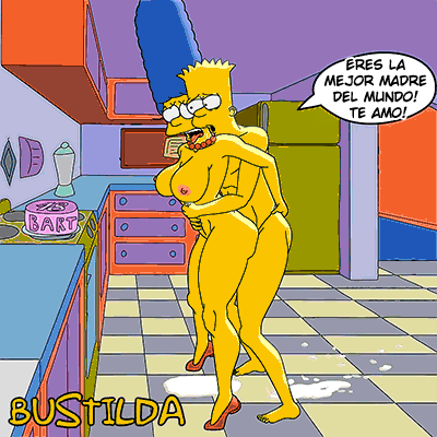 Bart & Marge Simpson Celebrando su 18avo Cumpleaños page 5 full