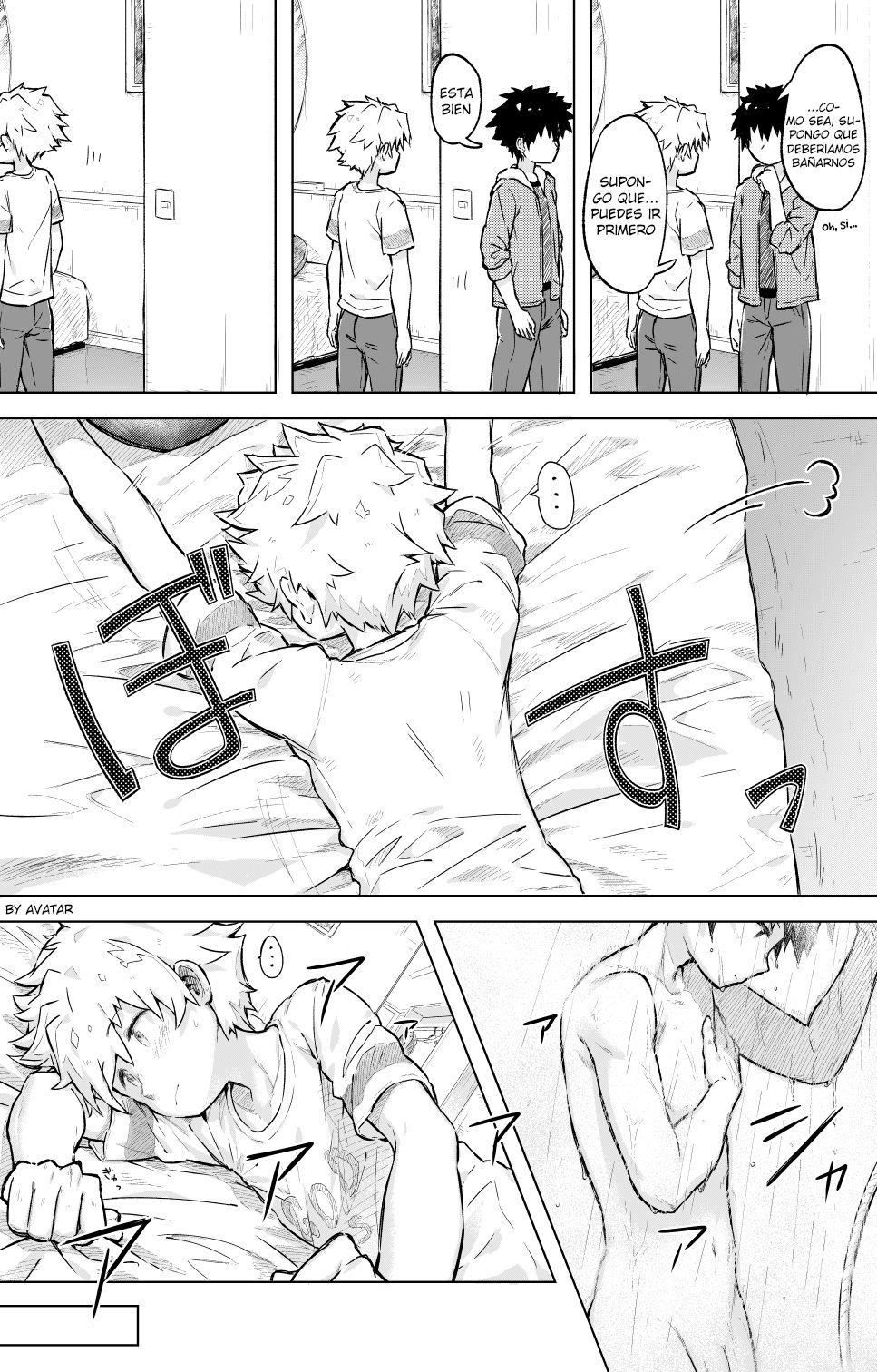 Tomodachi doushi de rabuho ni tomarukoto ni natta page 4 full