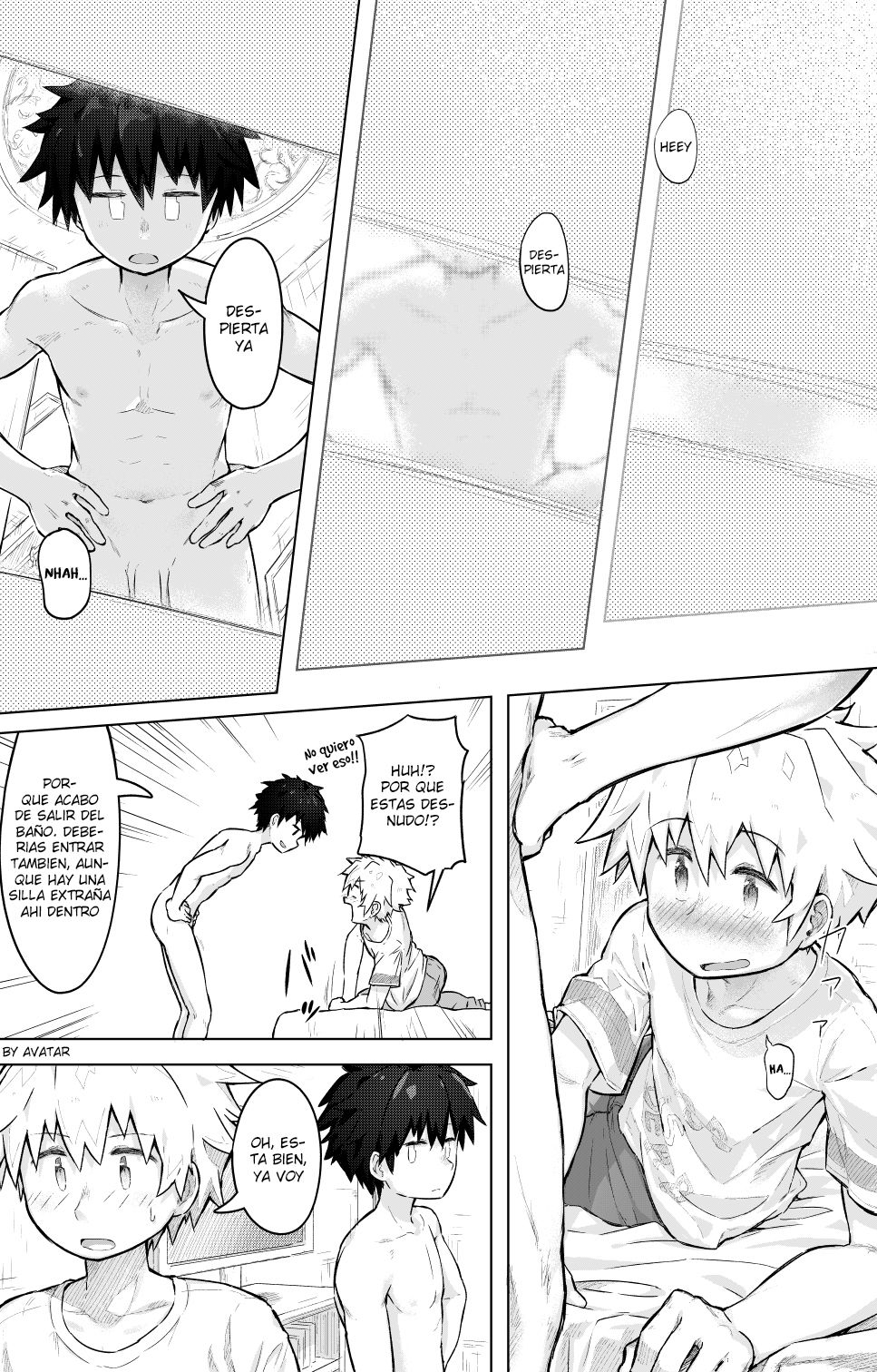 Tomodachi doushi de rabuho ni tomarukoto ni natta page 5 full