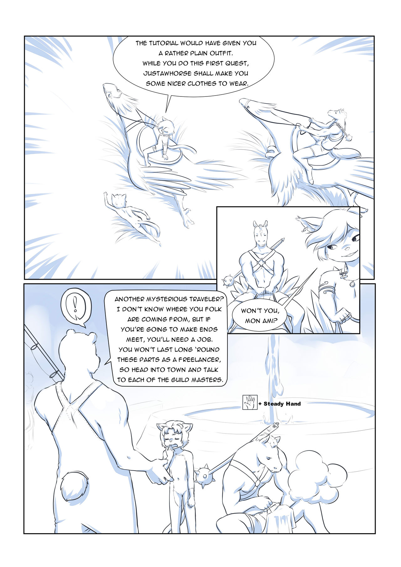 Furry Fantasy XIV Chapter 1-4 page 10 full