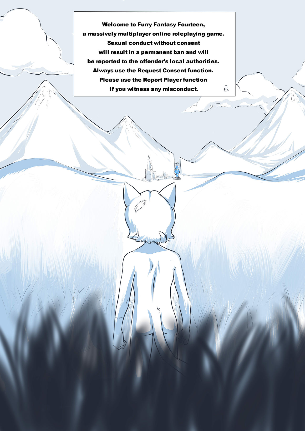 Furry Fantasy XIV Chapter 1-4 page 8 full