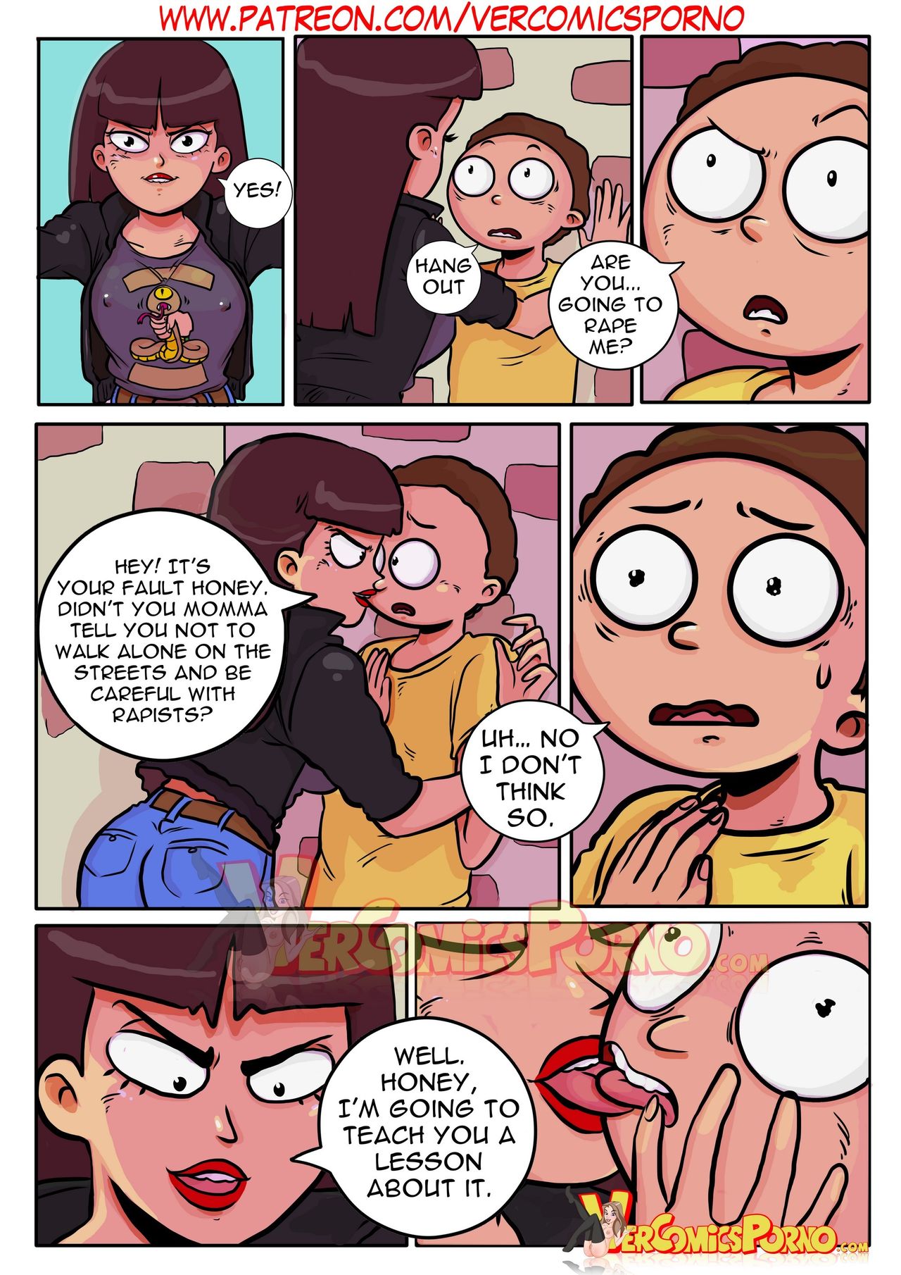 Rick & Morty: Pleasure Trip page 11 full