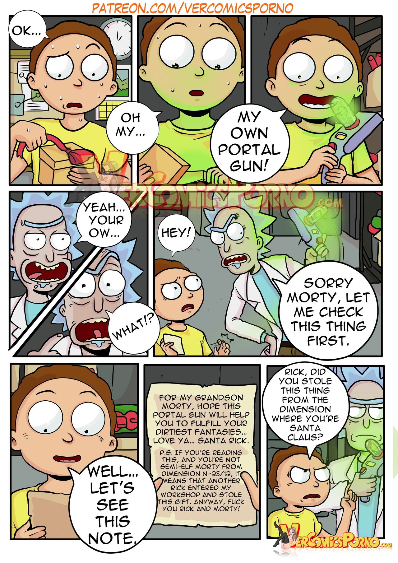 Rick & Morty: Pleasure Trip page 4 full