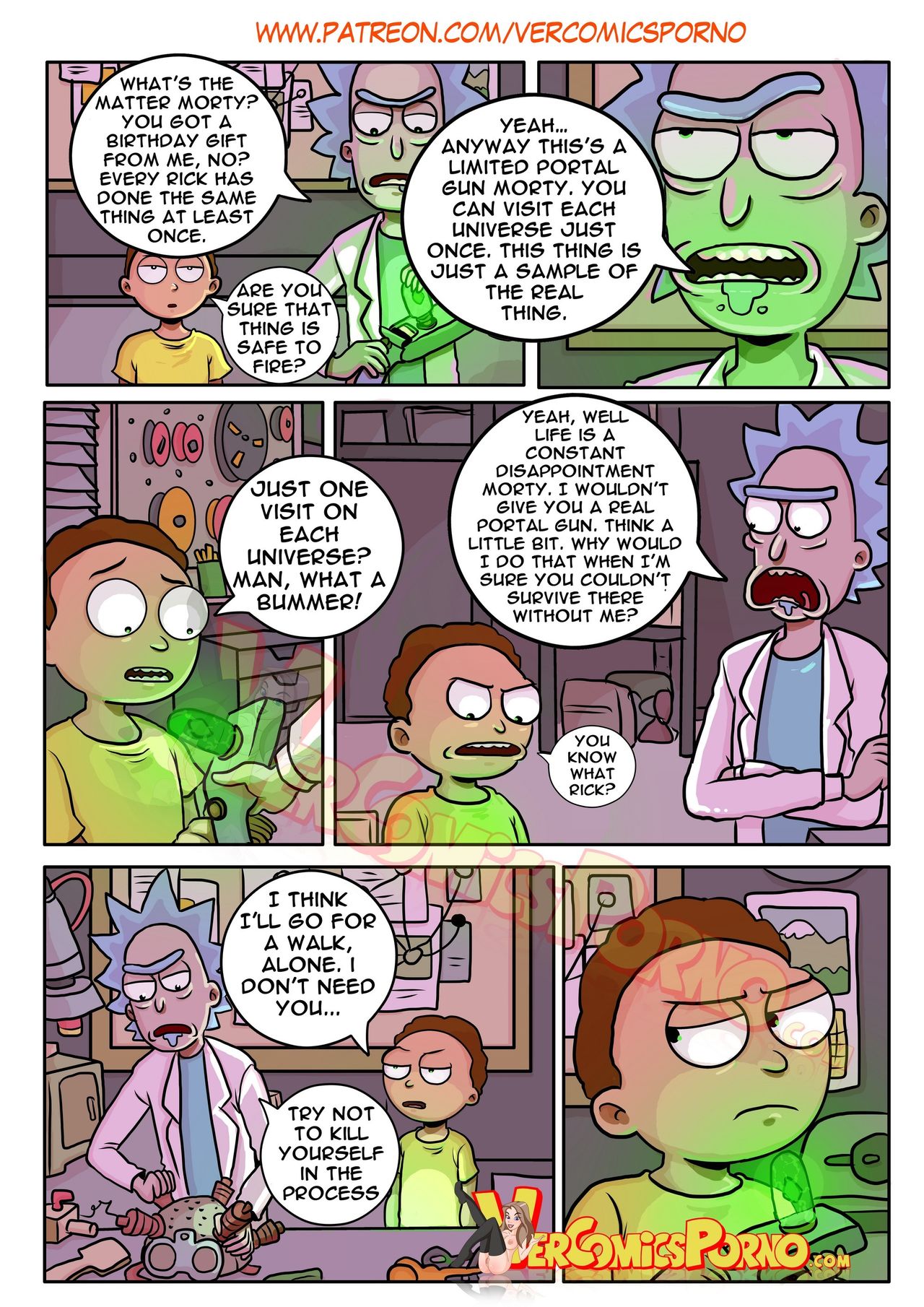 Rick & Morty: Pleasure Trip page 5 full