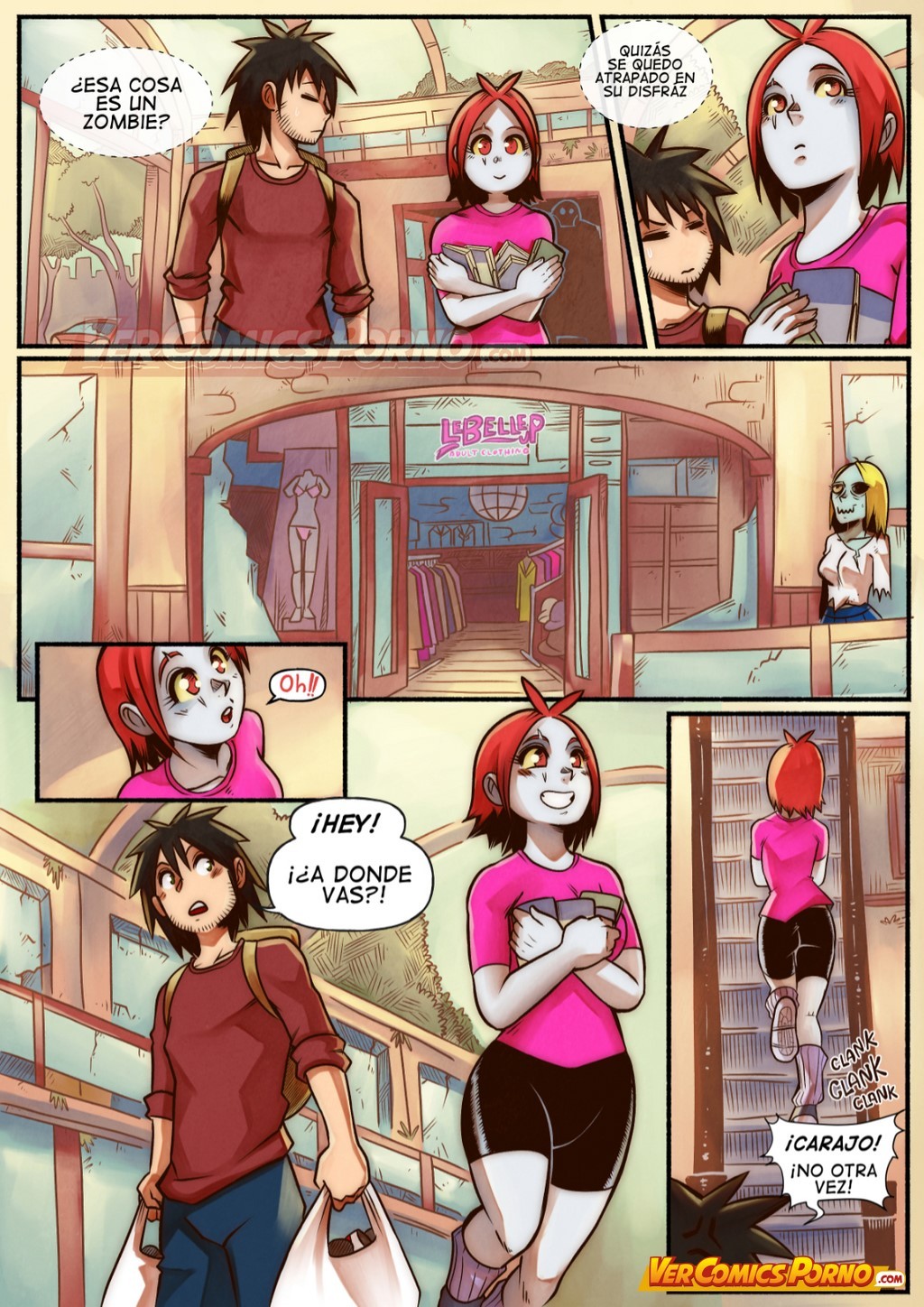Cherry Road #3: De compras con una zombie page 12 full