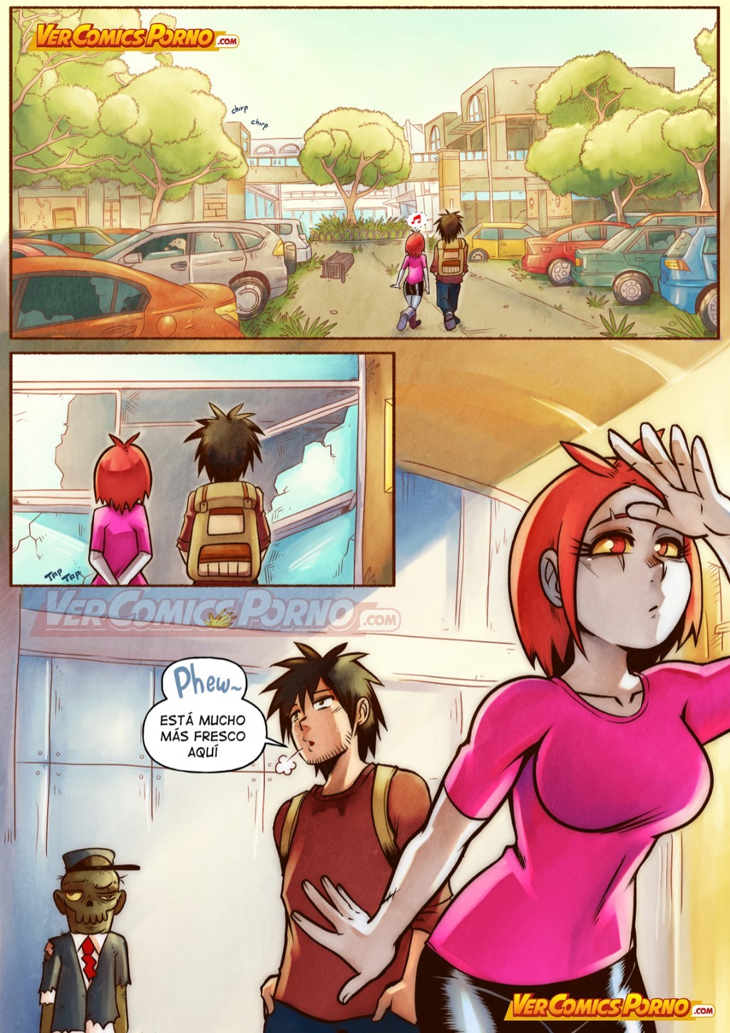 Cherry Road #3: De compras con una zombie page 4 full