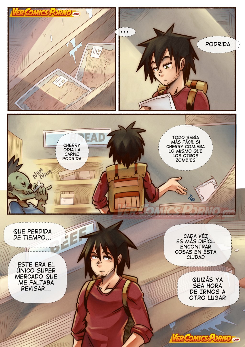 Cherry Road #3: De compras con una zombie page 7 full